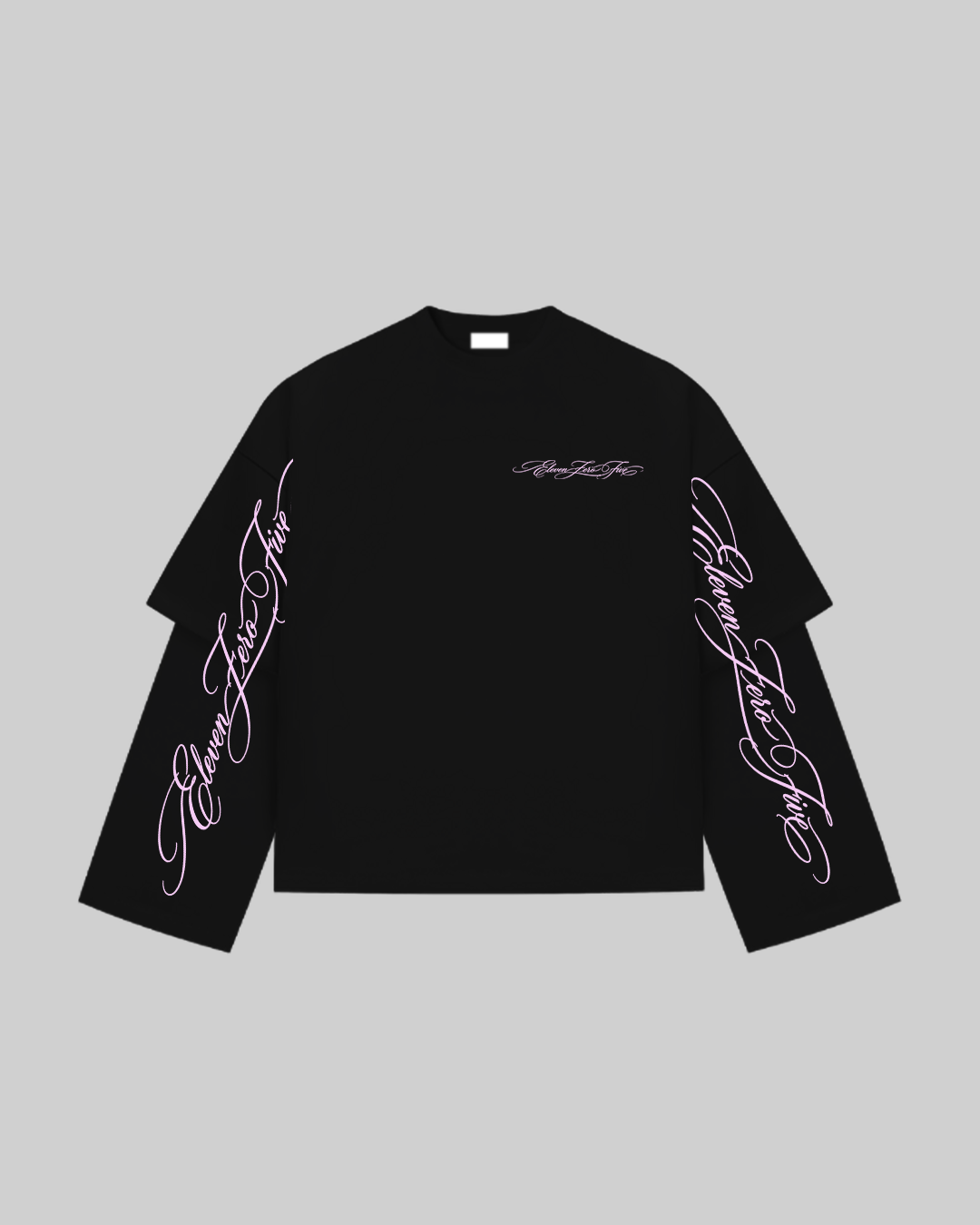 "ElevenZeroFive" Double Longsleeve | Pink Edition