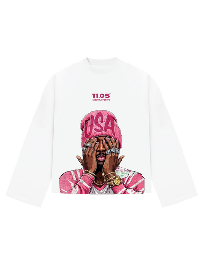 "hustle for the dream life" Long Sleeve