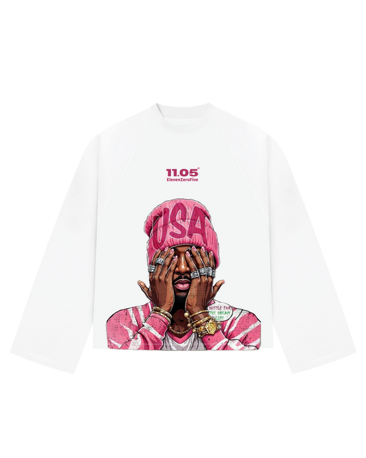 "hustle for the dream life" Long Sleeve