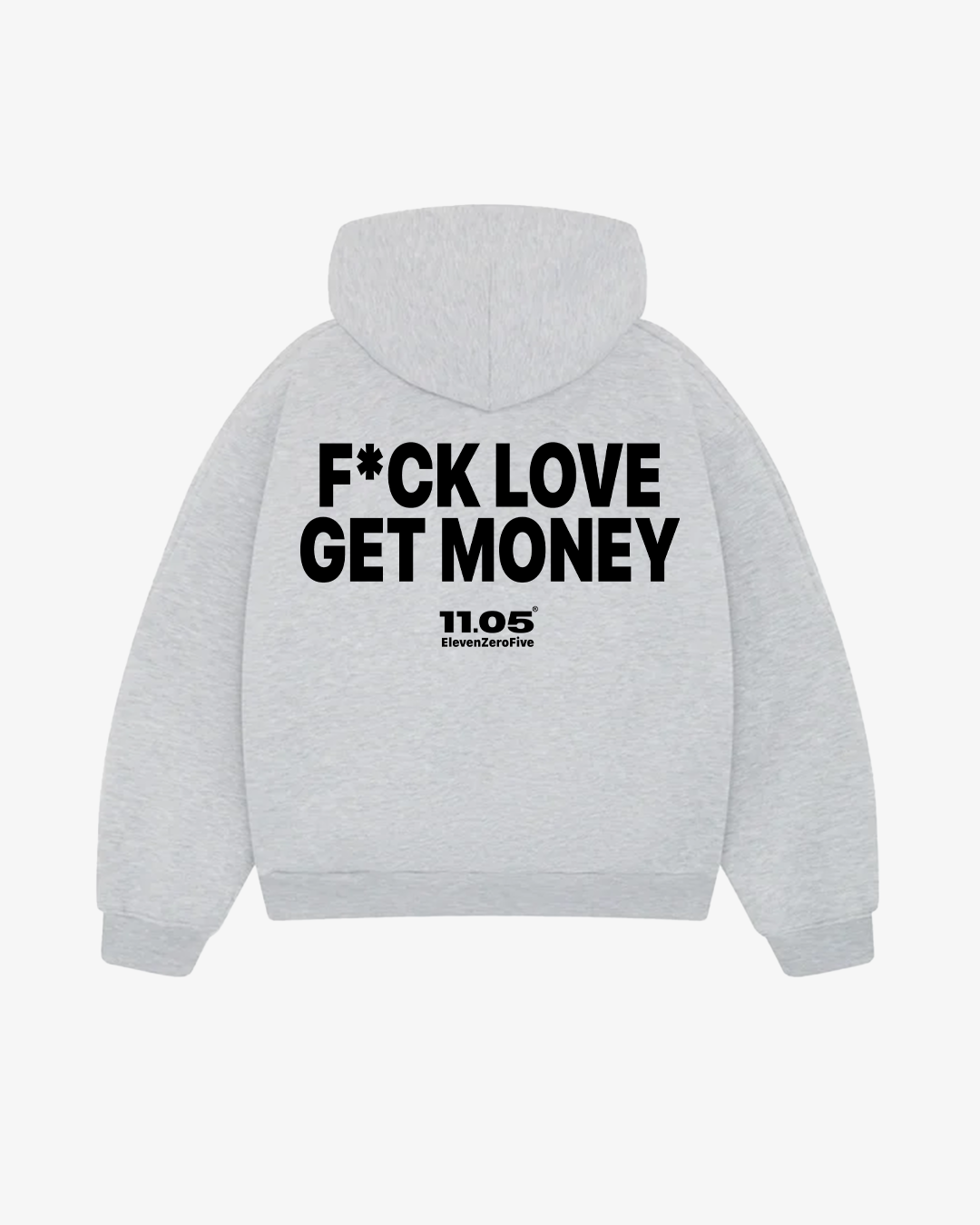"Fu*k love get money" Comfy Hoodie