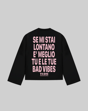 "NO BAD VIBES" Long Sleeve