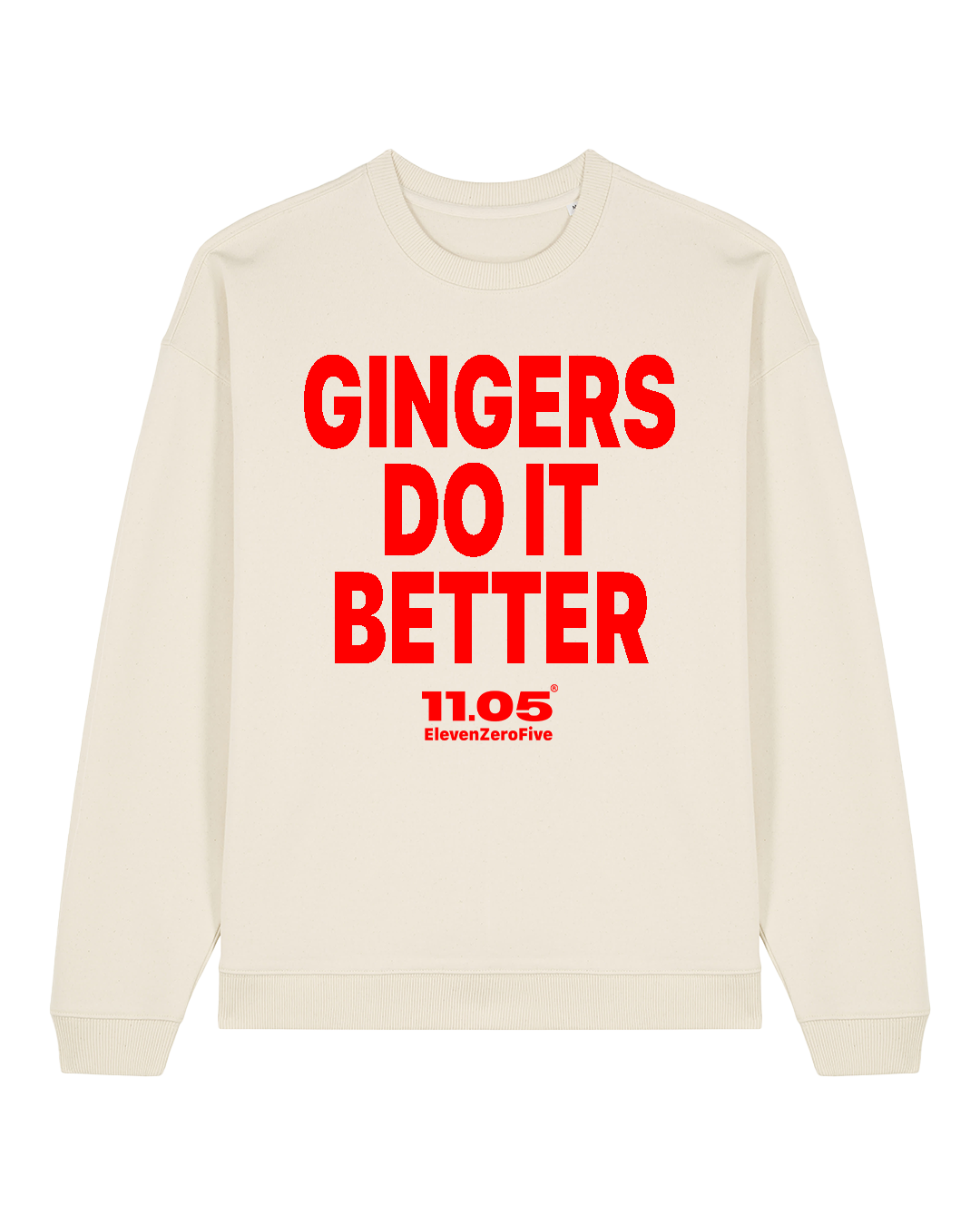 "Gingers do it better" Felpa girocollo