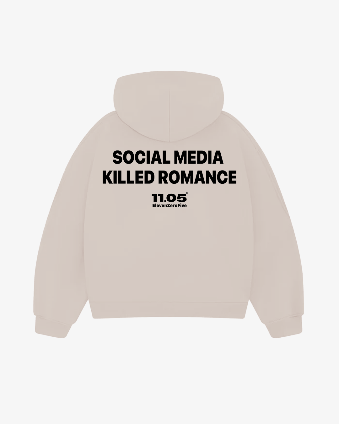 "Social media killed romance" Comfy Hoodie
