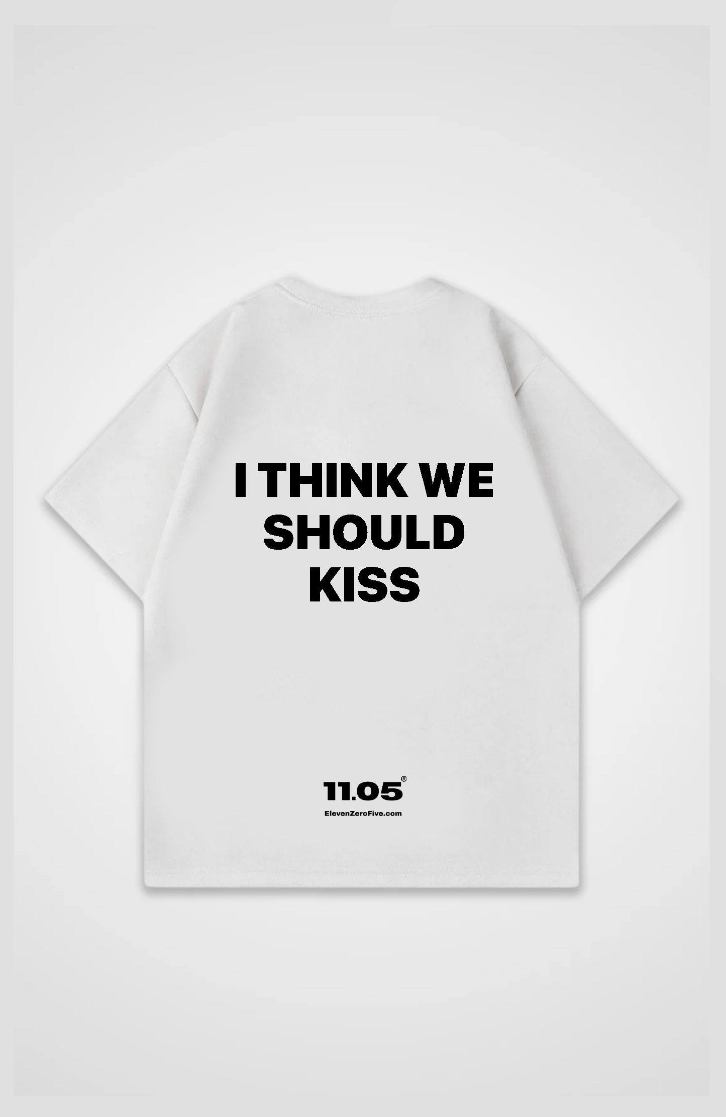 'i think we should kiss' Oversized T-Shirt