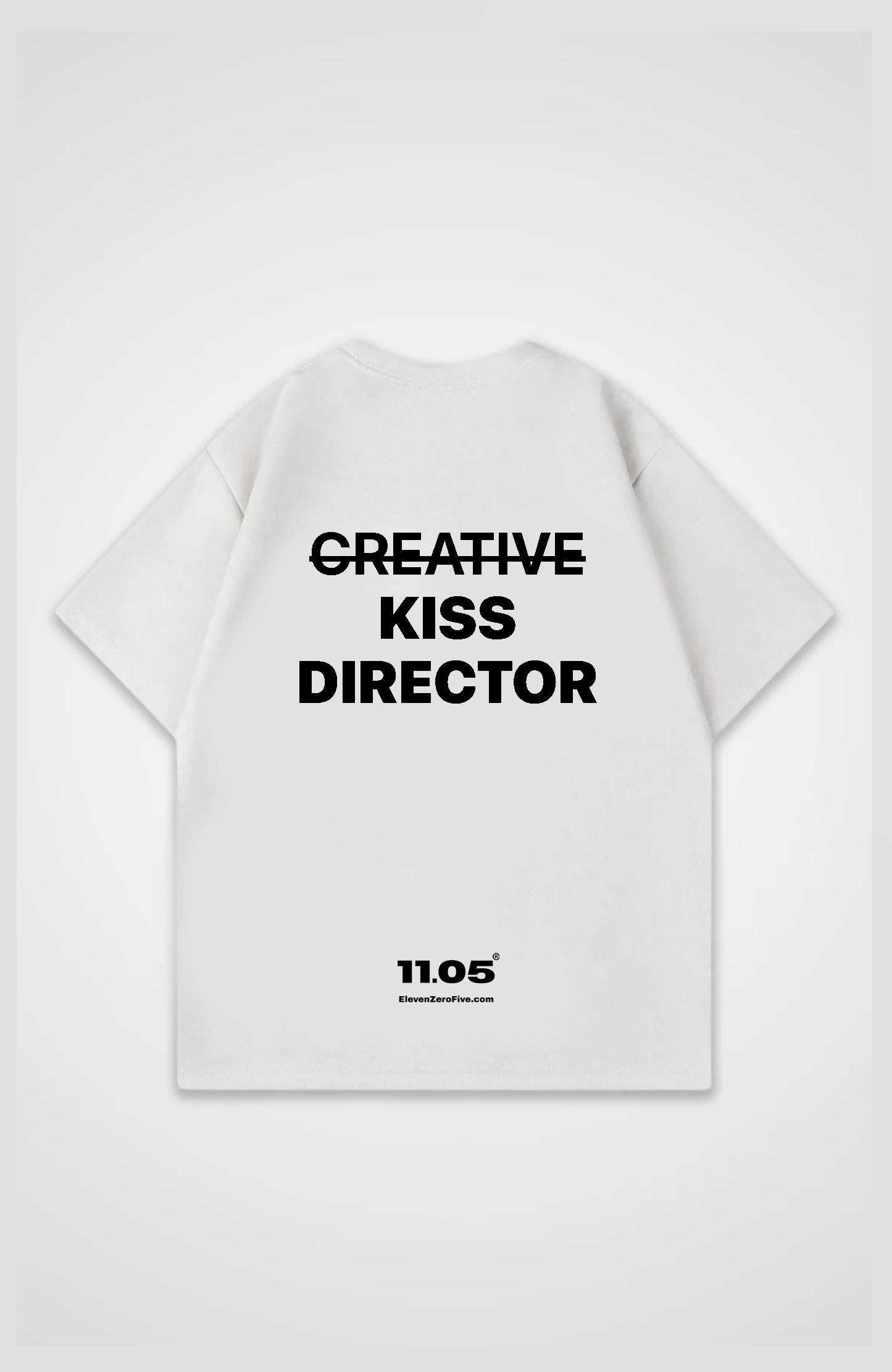 'Kiss director' Oversized T-Shirt
