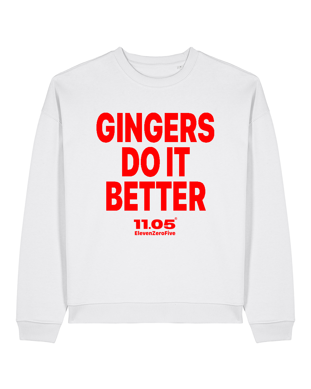 "Gingers do it better" Felpa girocollo